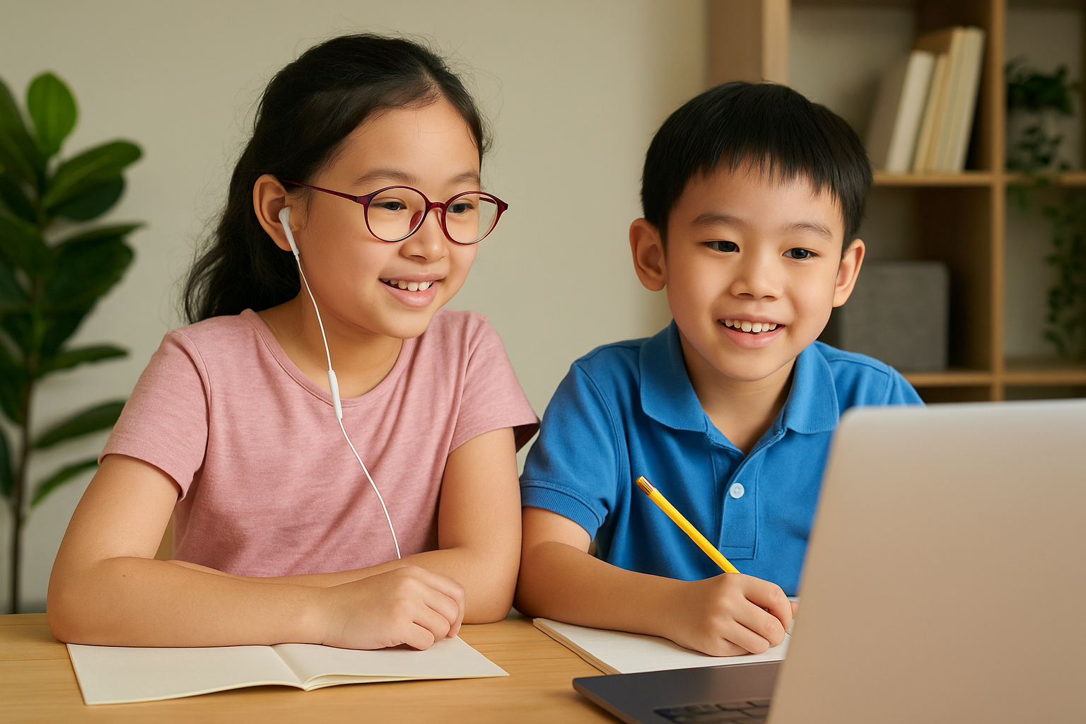 Little Owls students enjoying a trial class